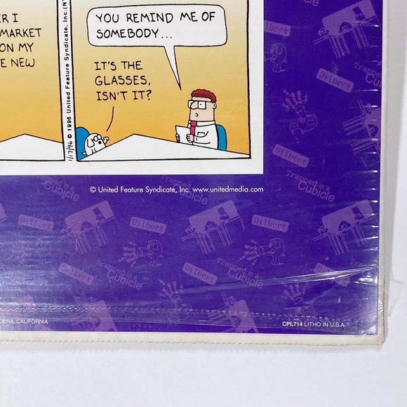 Dilbert Lithograph Print 3 Strips Dogbert Kiss My Tail United‎ Feature Syndicate - Picture 5 of 8